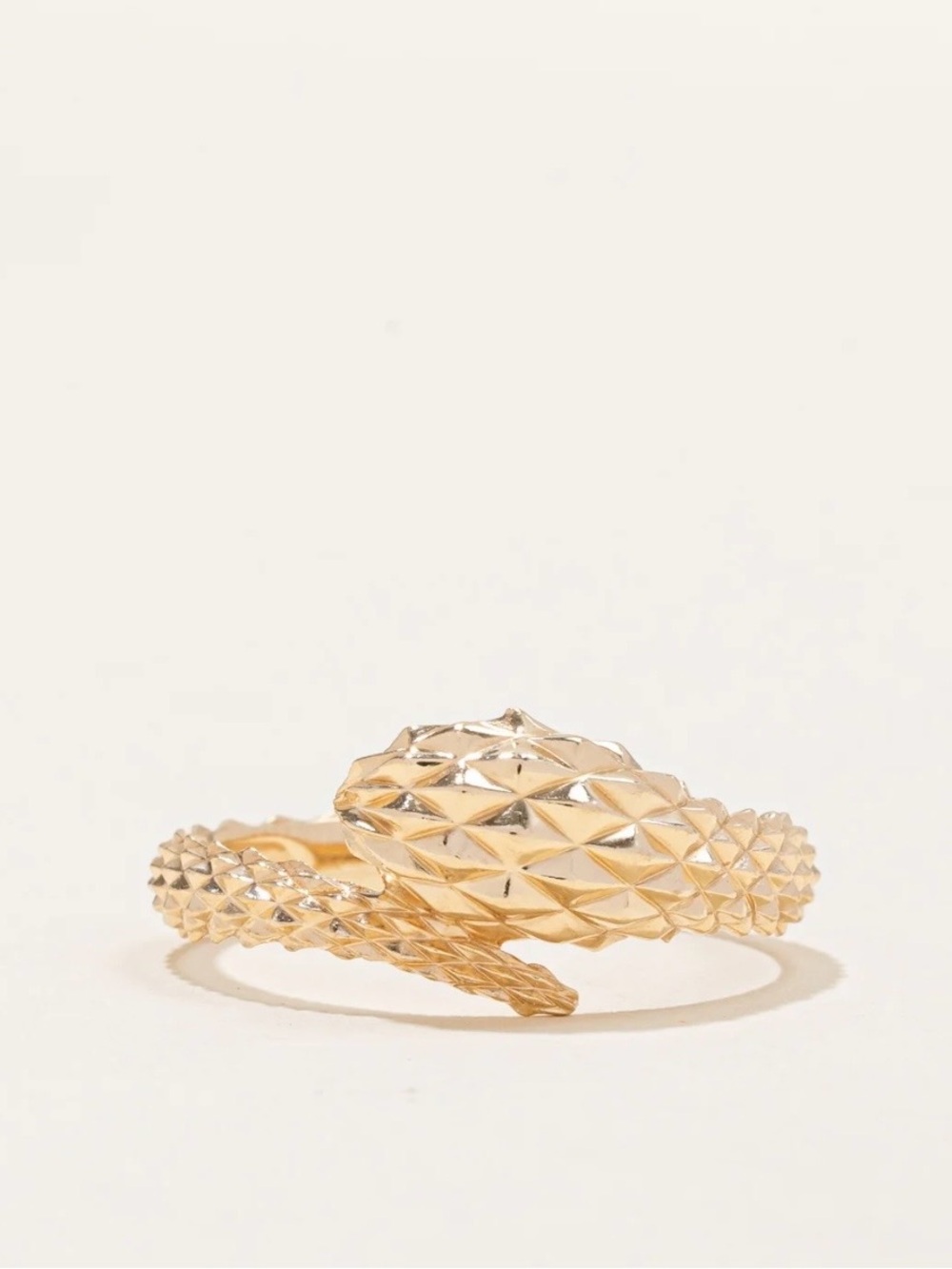 Mejuri 14k gold snake ring size 6 - RARE